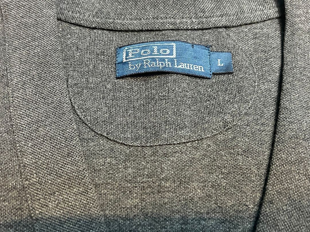 가격내림 L 폴로 랄프로렌 그레이 코튼 가디건 이미지