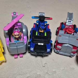 퍼피구조대 비행변신 5종(리버리포함)