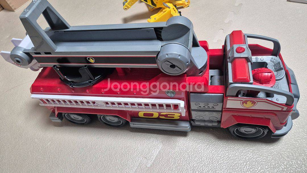 퍼피구조대 경찰기동대 마셀 소방차--2