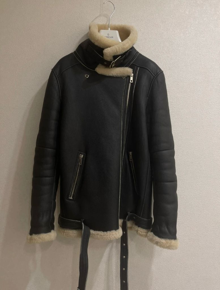 리얼램스킨 양털무스탕 이미지