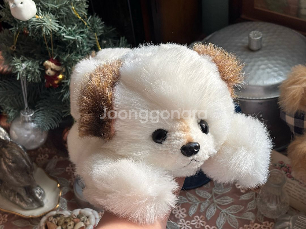 빈티지 강아지인형 일본 쇼와레트로 고전인형 에이코카이야 헤이세이레트로소품 빈티지소품 고전완구 키덜트 모리걸 갸루--0