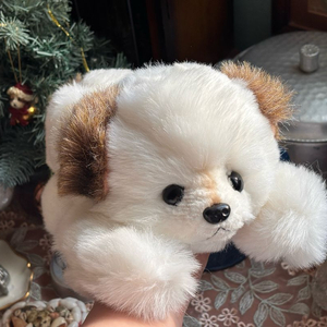 빈티지 강아지인형 일본 쇼와레트로 고전인형 에이코카이야 헤이세이레트로소품 빈티지소품 고전완구 키덜트 모리걸 갸루