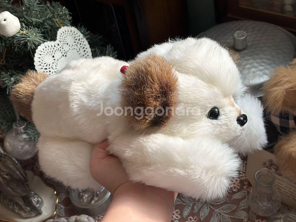 빈티지 강아지인형 일본 쇼와레트로 고전인형 에이코카이야 헤이세이레트로소품 빈티지소품 고전완구 키덜트 모리걸 갸루--2