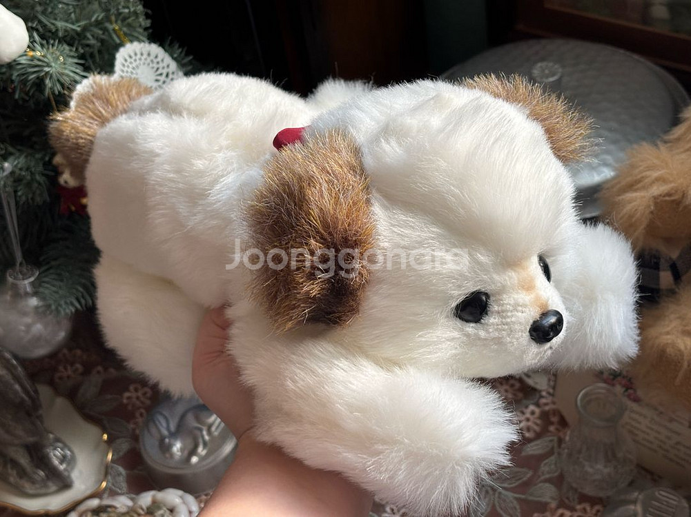 빈티지 강아지인형 일본 쇼와레트로 고전인형 에이코카이야 헤이세이레트로소품 빈티지소품 고전완구 키덜트 모리걸 갸루--5