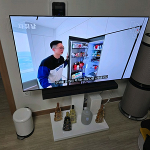 덴켄마운트 이동식 TV거치대 팝니다