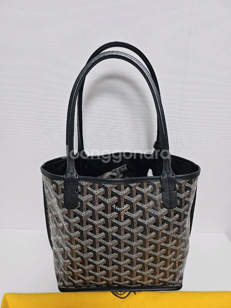 고야드 미니앙주 블랙 (거의 새제품)--1