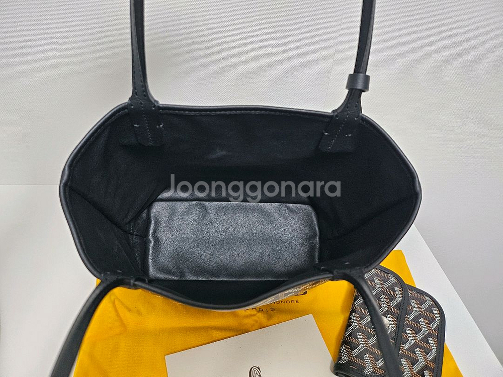 고야드 미니앙주 블랙 (거의 새제품)--8