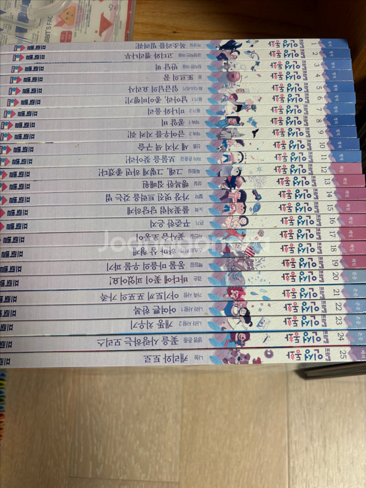 프뢰벨 인성동화 50권 + CD 12장 + 핸디오디오 + 교구 풀구성 3만원 판매--0