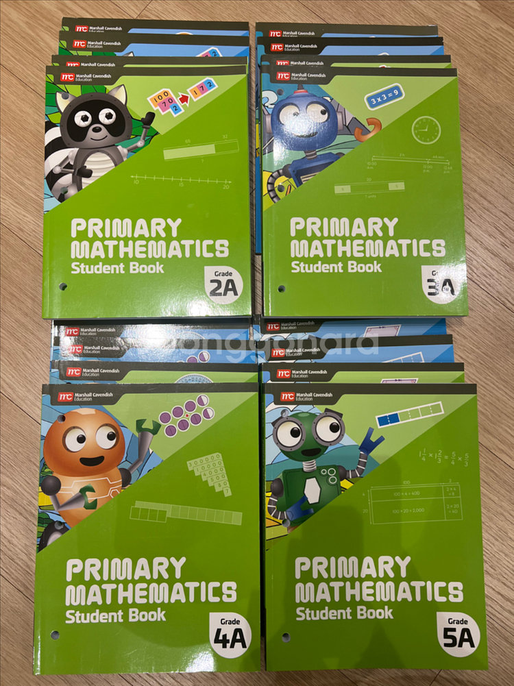 수퍼맘 프라이머리 매쓰 풀세트(primary math,g2-g5)--0