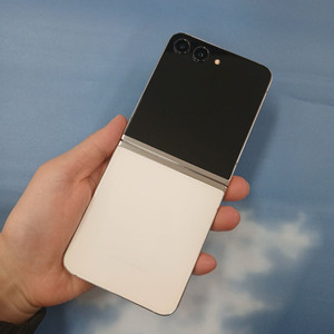 갤럭시Z플립5 256기가 크림 공기계 중고폰 저가폰 알뜰폰 세컨폰 학생폰 키즈폰