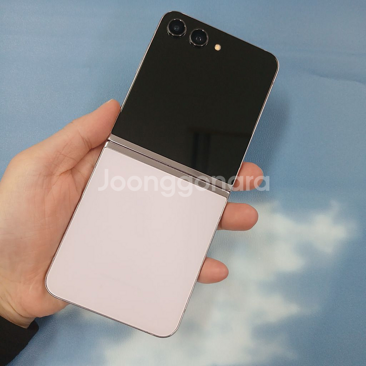 상태깨끗 갤럭시Z플립5 256기가 라벤더색상 공기계 중고폰 알뜰폰 학생폰 효도폰 선불폰--0