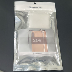 신지모루 범퍼 강화 4dx 에어팁 젤리 휴대폰 케이스 아이폰SE3/SE2/8/7 투명 1개