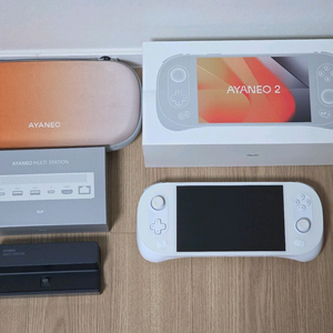 아야네오2화이트+멀티 스테이션+전용케이스 16g 1테라