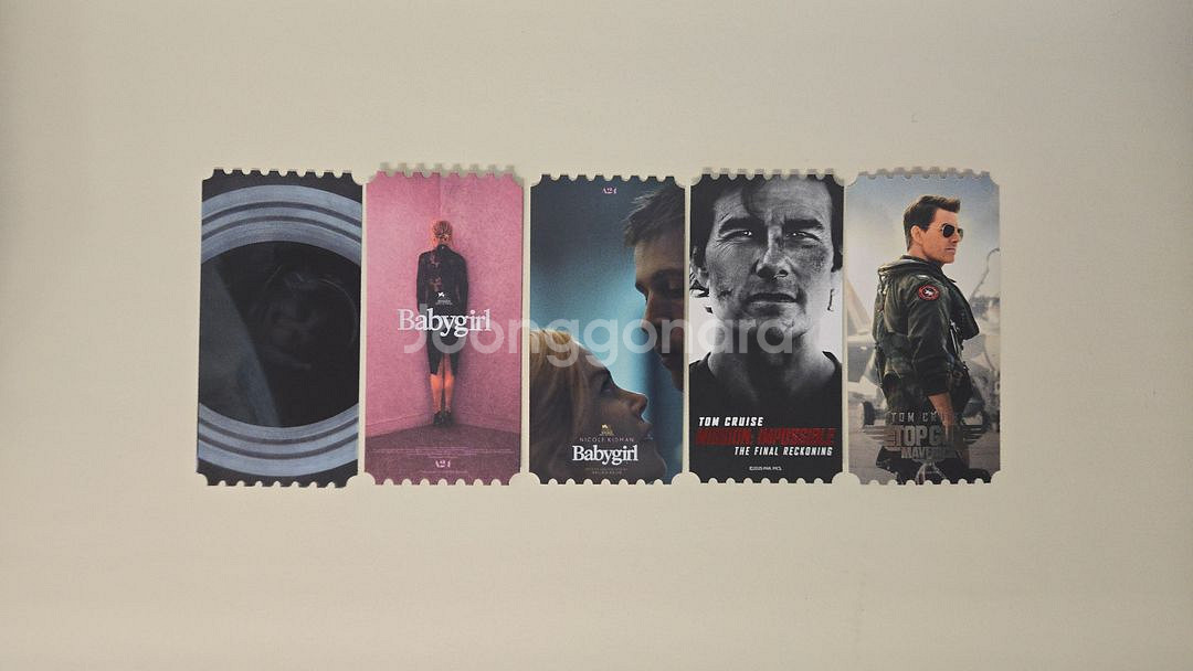 그래비티 베이비걸 미션임파서블 탑건 오티 메가박스 오리지널티켓--0