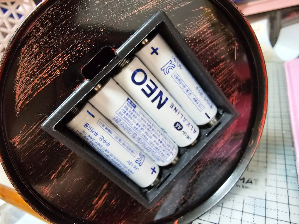 빈티지 감성 디자인 LED 캠핑 랜턴 무드등 수유등 이미지