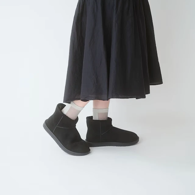 어그부츠처럼 보이는 레인부츠 일본 TEMPERATE 이미지