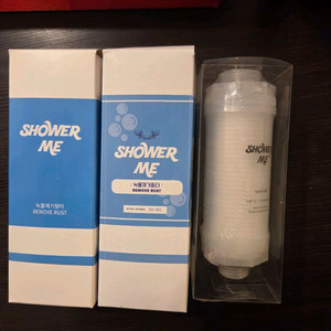 파라곤필터 녹물제거 필터 새상품 3개