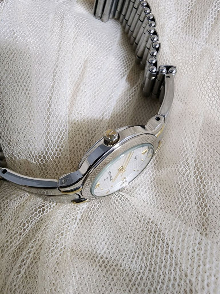 로만손 메탈 콤비 여성용시계--3