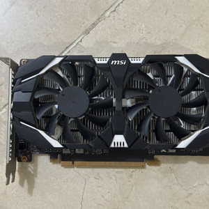 MSI GTX 1050 Ti OC 그래픽카드