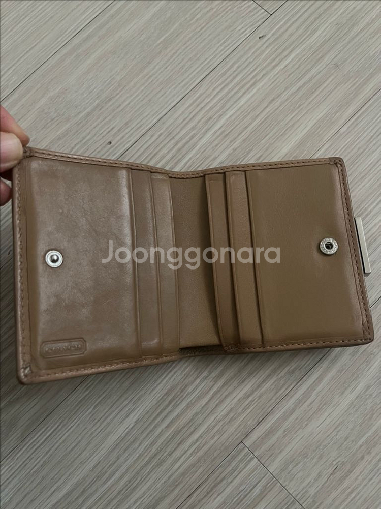 코치 여성용 지갑--3