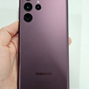 갤럭시S22울트라 버건디 256GB (S908) 외관 A급