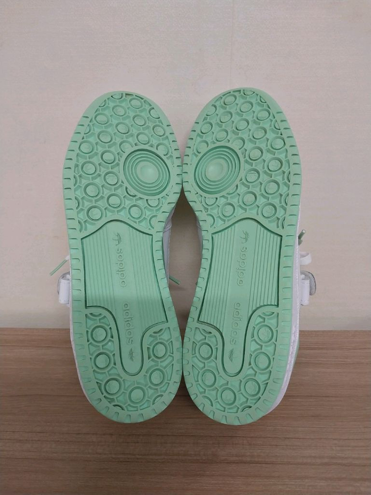 여성 아디다스 포럼 로우 클라우드 화이트 글로리 민트 운동화 (245)--8