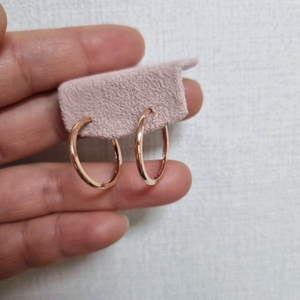 14k 민자링 귀걸이(원터치)