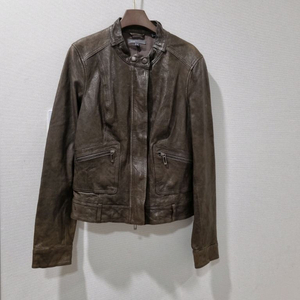 Vince 빈스 브라운 가죽 자켓