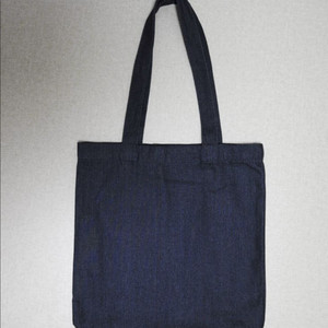 네이비 진청 데님 에코백