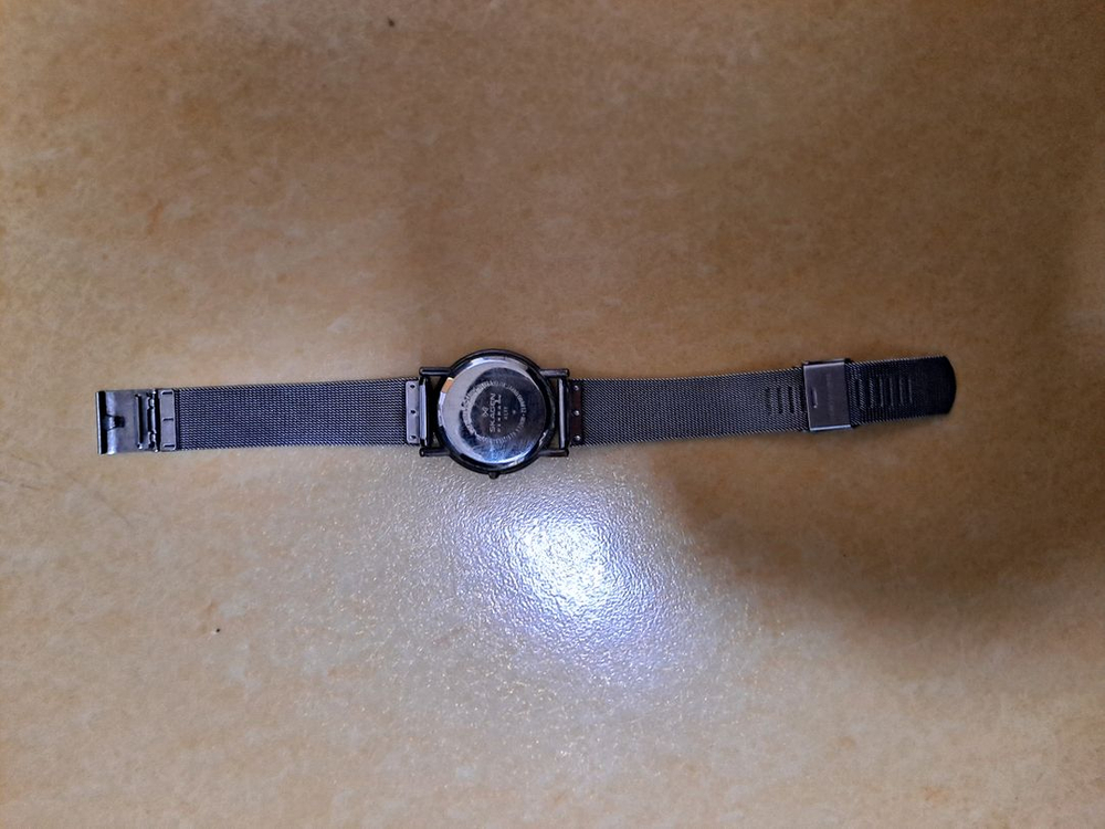 이신우 쿼츠 메쉬 여성 시계--4