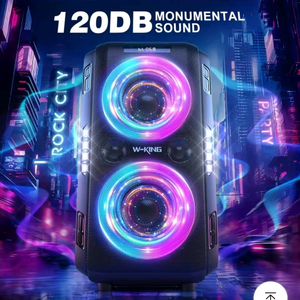 w-king T9 pro (120w) 블루투스스피커 (2대)