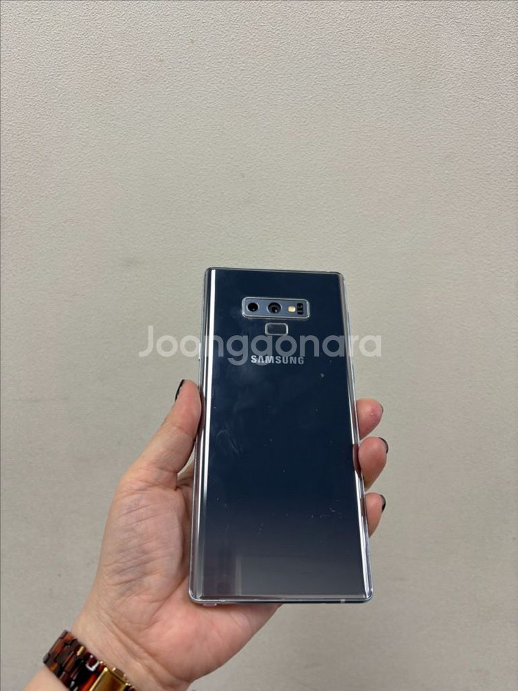 (부산중고폰)갤럭시노트9 실버 128기가 공기계 판매해요--1