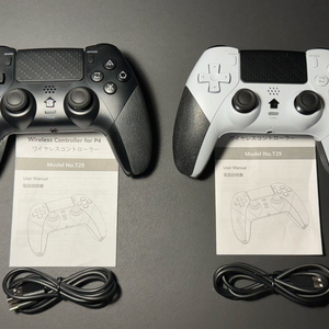 (미사용)콘솔 게임패드 진동 무선 블루투스 플스4 플스5 PC게임 모두 가능