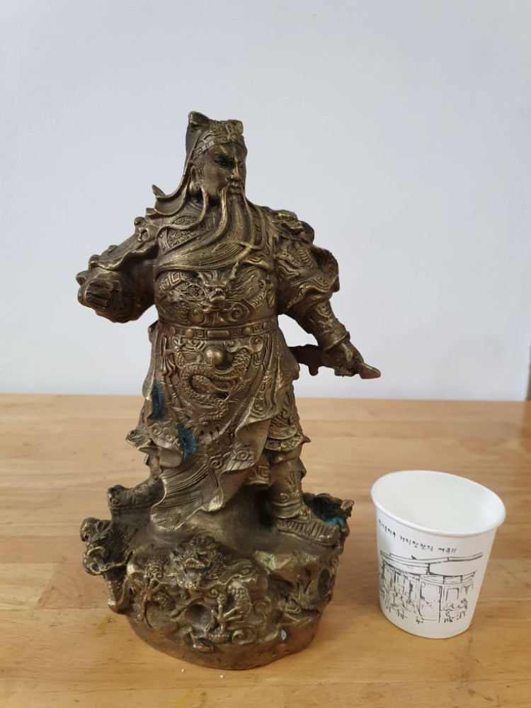 동 장식품 ( 관우 ) 이미지