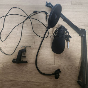 브리츠 마이크 팻 + 콜맨 쇼크마운트 세트