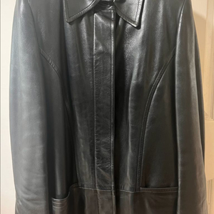 구찌 여성 퍼 가죽 자켓 블랙