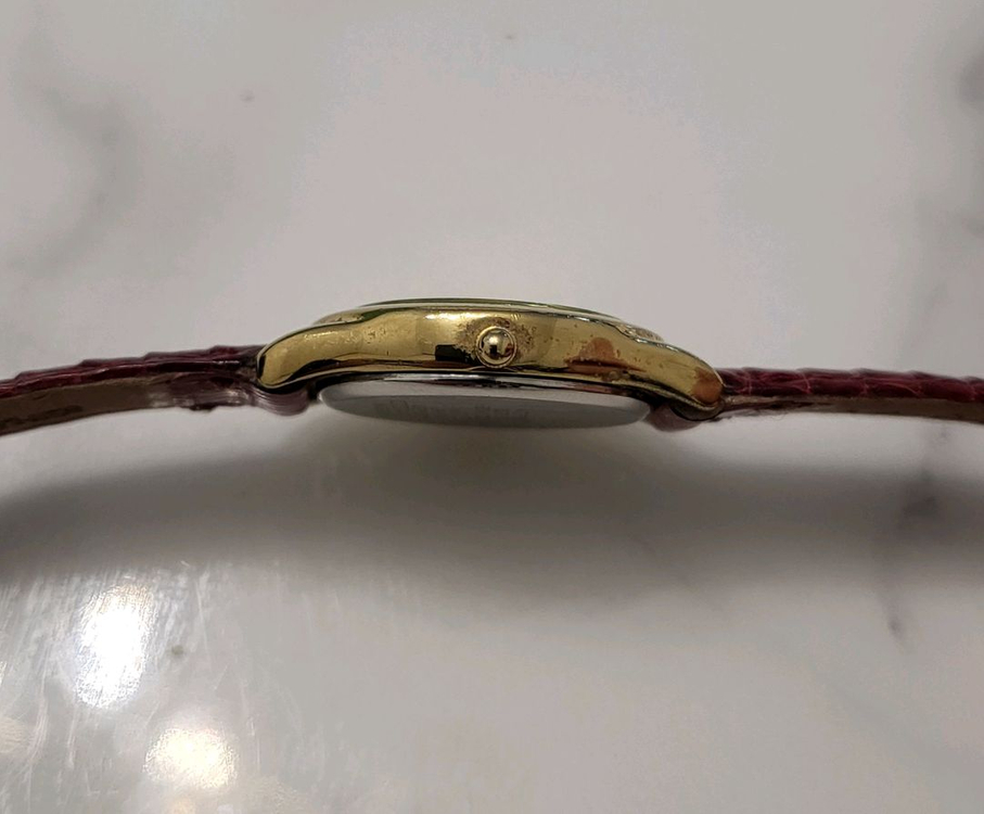 시티즌 CITIZEN Isls 금장 여성 가죽 시계 여자 팔찌--5