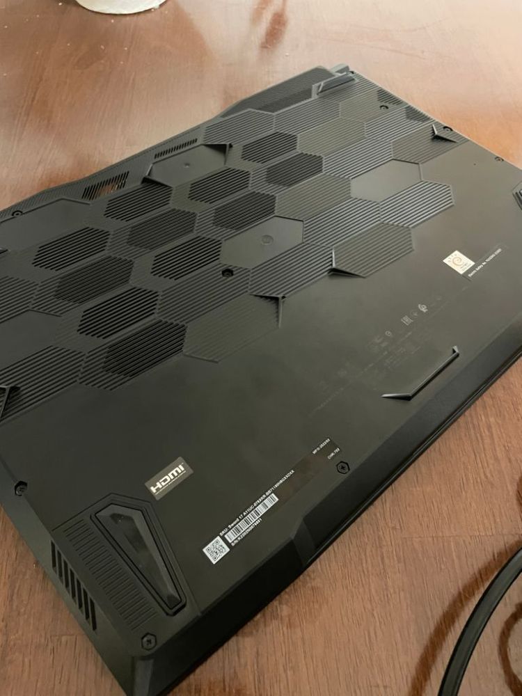 MSI 게이밍 노트북 블랙 팝니다! GF76 A11UC/RTX 3050--5