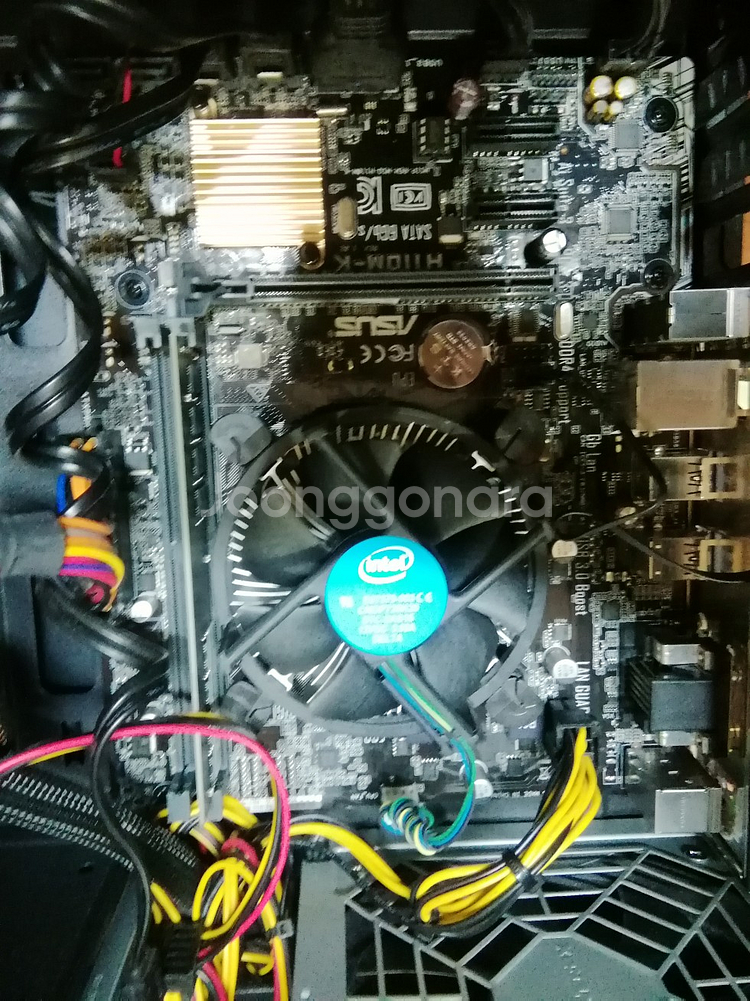 WIN11 인텔 6세대 CPU 128G SSD DDR4 8G램 고속 사무용 피시 데스크탑 컴퓨터 PC 무선랜--4