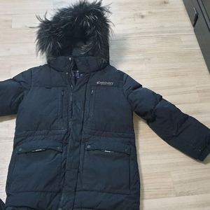 디스커버리 아동 패딩 150 블랙 -아동.청소년 잠바