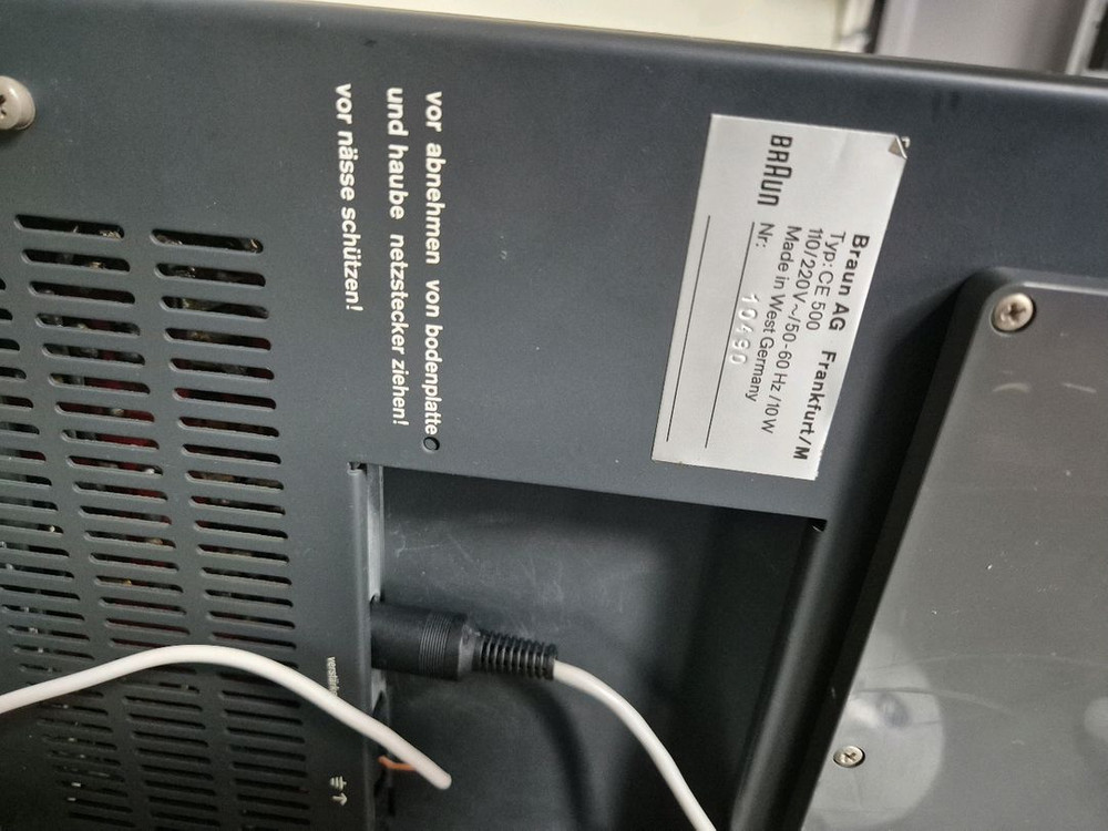 Braun 오디오셋트 CE500 (튜너), CSV300 (앰프), L410 (스피커.판매완료) 디터람스 브라운 이미지