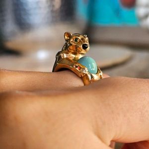 까르띠에 팬더 드 까르띠에 링 컬렉션 팬더반지