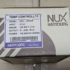 한영넉스 온도컨트롤러 DX3-JMWNR 새제품