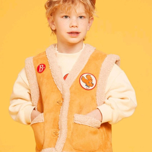 베베드피노 무스탕 조끼 120 택포