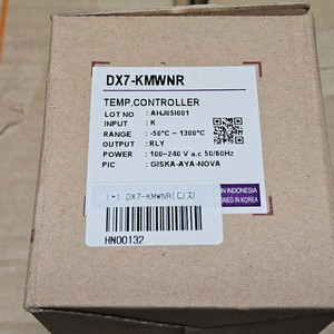 한영넉스 온도컨트롤러 DX7_KMWNR 새제품