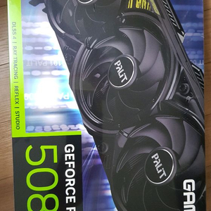 Palit RTX 5080 GAMINGPRO 미개봉 새제품 as 3년