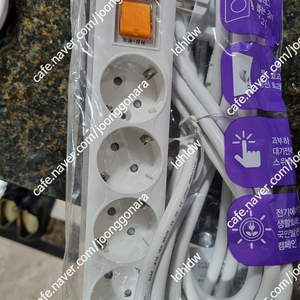 멀티탭 통합 과부하 차단형 4구 5M 외 택포 9