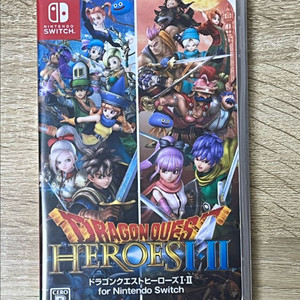 닌텐도 스위치 드래곤퀘스트 히어로즈1,2 합본판