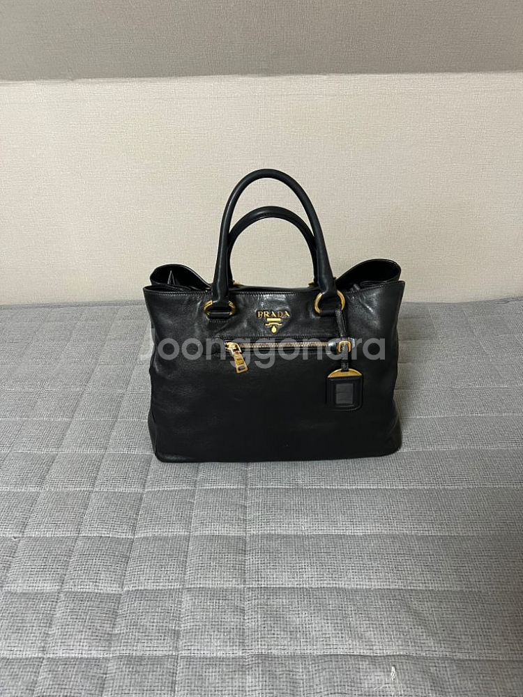 정품 프라다 토트백 숄더백 여자 가방--1