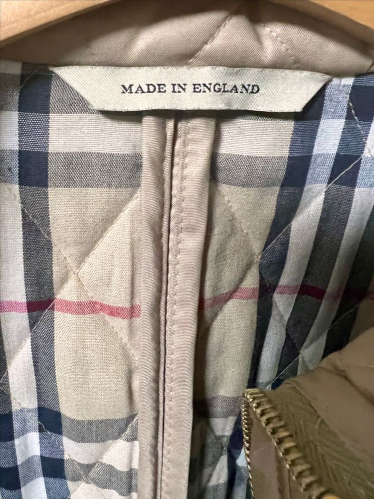 버버리 여성 베이지 퀼팅 자켓--3